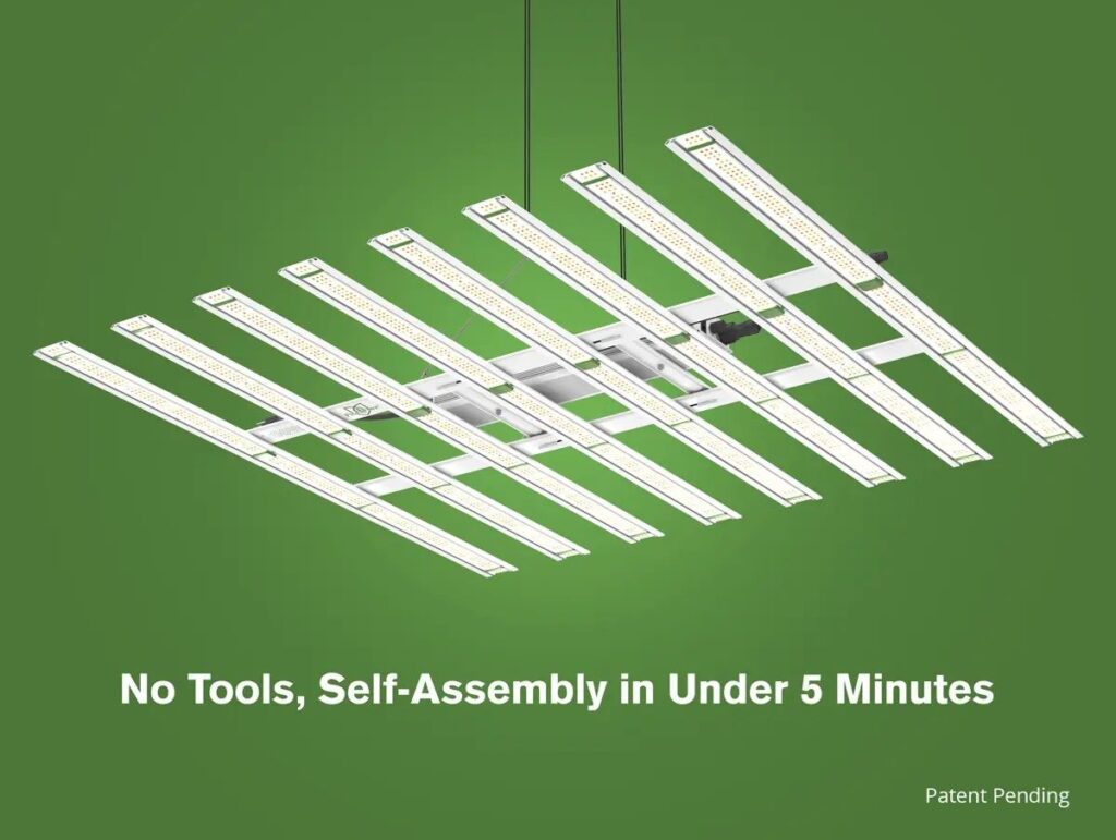 *used* flora flex 700w full spectrum grow light